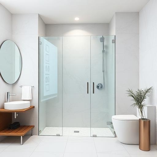 Robot lave vitre ELKIOS sur Parois de douche